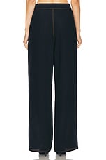 ALAÏA Fluid Pant in Marine Fonce, view 4, click to view large image.