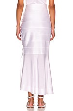 ALAÏA Edition 1986 Long Skirt in Blanc, view 5, click to view large image.