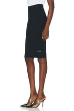ALAÏA Sculpting Skirt in Noir, view 3, click to view large image.