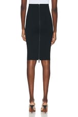 ALAÏA Sculpting Skirt in Noir, view 4, click to view large image.