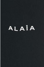 ALAÏA Sculpting Skirt in Noir, view 6, click to view large image.