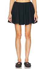 スカート ALAIA Skater skirt ALAÏA Skater Skirt in Bleu Fonce | FWRD