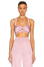 ALAÏA Edition 1993 Short Top in Rose, view 1, click to view large image.