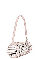 ALAÏA Tube Shoulder Bag in Rose Dragee, view 4, click to view large image.