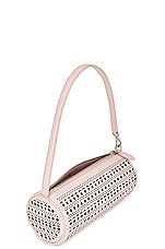 ALAÏA Tube Shoulder Bag in Rose Dragee, view 5, click to view large image.