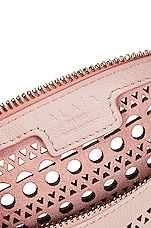 ALAÏA Tube Shoulder Bag in Rose Dragee, view 6, click to view large image.