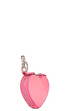 ALAÏA Mini Le Coeur Pouch in Candy, view 3, click to view large image.