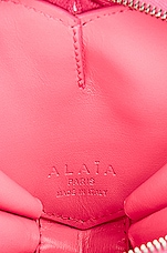 ALAÏA Mini Le Coeur Pouch in Candy, view 5, click to view large image.