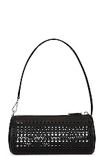 ALAÏA Tube Bag in Noir, view 3, click to view large image.