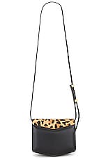 ALAÏA Small Le Papa Shoulder Bag in Brun Sepia, view 3, click to view large image.