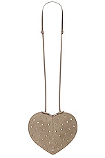 ALAÏA Le Coeur Bag in Gris Taupe, view 1, click to view large image.