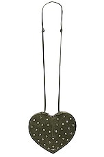 ALAÏA Le Coeur Bag in Vert Anglais, view 1, click to view large image.