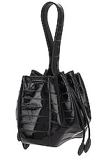 ALAÏA Rose Marie Bag in Noir, view 4, click to view large image.
