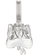 ALAÏA Rose Marie Bag in Argent, view 3, click to view large image.