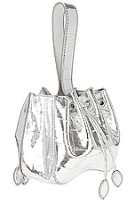 ALAÏA Rose Marie Bag in Argent, view 4, click to view large image.