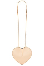 ALAÏA Le Coeur Bag in Peche, view 3, click to view large image.