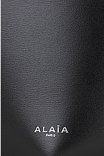 ALAÏA Folded Tote Bag in Noir, view 7, click to view large image.