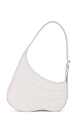 ALAÏA Djinn Zipped Hobo Bag in Ivorie, view 1, click to view large image.