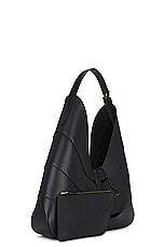 ALAÏA Delta Hobo Bag in Noir, view 4, click to view large image.