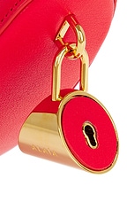 ALAÏA Le Demi-Coeur Bag in Rouge Vif, view 7, click to view large image.