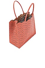 ALAÏA Garance 36 Leather Tote in Namibie, view 5, click to view large image.