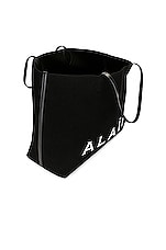 ALAÏA Big Tote Bag in Noir, view 4, click to view large image.