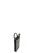 ALAÏA Garance Phone Holder in Noir, view 5, click to view large image.