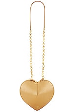 ALAÏA Le Coeur Chain Bag in Cuivre, view 1, click to view large image.