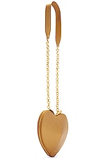 ALAÏA Le Coeur Chain Bag in Cuivre, view 4, click to view large image.