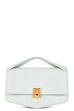 ALAÏA Le Papa Chain Bag in Menthe Pastel, view 3, click to view large image.