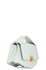 ALAÏA Le Papa Chain Bag in Menthe Pastel, view 5, click to view large image.