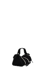 ALAÏA Le Zip Shoulder Bag in Noir, view 5, click to view large image.