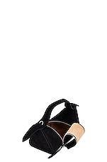 ALAÏA Le Zip Shoulder Bag in Noir, view 6, click to view large image.