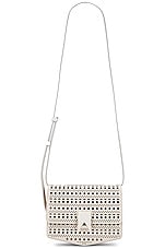 ALAÏA Small Le Papa Shoulder Bag in Ivoire, view 1, click to view large image.