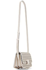 ALAÏA Small Le Papa Shoulder Bag in Ivoire, view 4, click to view large image.