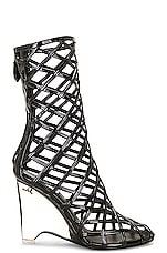 ALAÏA Wedge Boot in Noir, view 1, click to view large image.