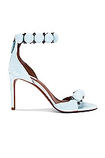 ALAÏA Bombe Sandal in Ciel, view 1, click to view large image.