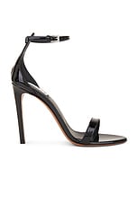 ALAÏA Ankle Strap Sandal in Noir, view 1, click to view large image.