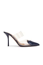 ALAÏA Mule Pump in Blue Fonce, view 1, click to view large image.