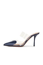 ALAÏA Mule Pump in Blue Fonce, view 5, click to view large image.