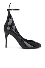 ALAÏA Ankle Strap Pump in Noir, view 1, click to view large image.