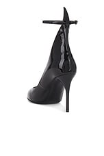 ALAÏA Ankle Strap Pump in Noir, view 3, click to view large image.