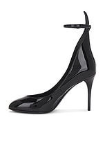 ALAÏA Ankle Strap Pump in Noir, view 5, click to view large image.