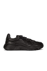 ALAÏA Veau Wave Sneakers in Noir, view 1, click to view large image.
