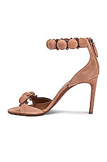 ALAÏA La Bombe Ankle Bracelet Sandals in Chair, view 5, click to view large image.