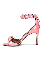 ALAÏA La Bombe 90 Sandal in Rose Fraise, view 5, click to view large image.