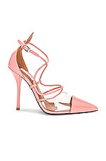 ALAÏA 110 Pump in Rose Fraise, view 1, click to view large image.