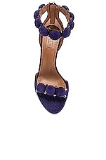 ALAÏA La Bombe Sandal in Ultra Violet, view 4, click to view large image.