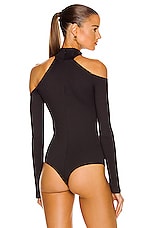 ALIX NYC Leona Bodysuit in Black, view 4, click to view large image.