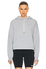 alo Accolade Hoodie in Athletic Heather Grey, view 1, click to view large image.